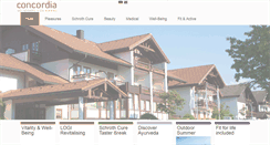 Desktop Screenshot of concordia-hotel.de